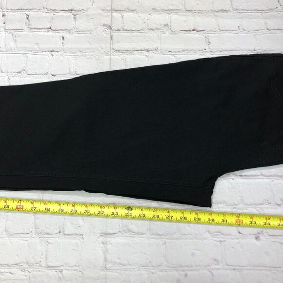 Coldwater Creek Women Pull On Pants Size 12 Black Rayon Blend B251 -27 - Picture 3 of 16